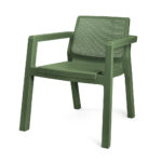 مبل پلاستیکی سبز