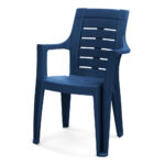 صندلی پلاستیکی آبی