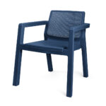 مبل پلاستیکی آبی