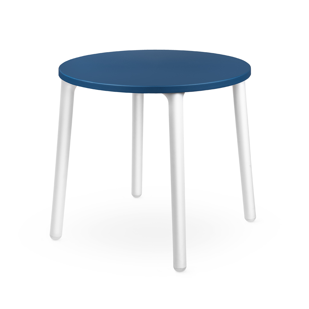 1861746454288 میز پلاستیکی آبی چهار پایه