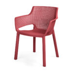 صندلی پلاستیکی قرمز