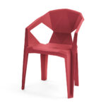 صندلی پلاستیکی قرمز