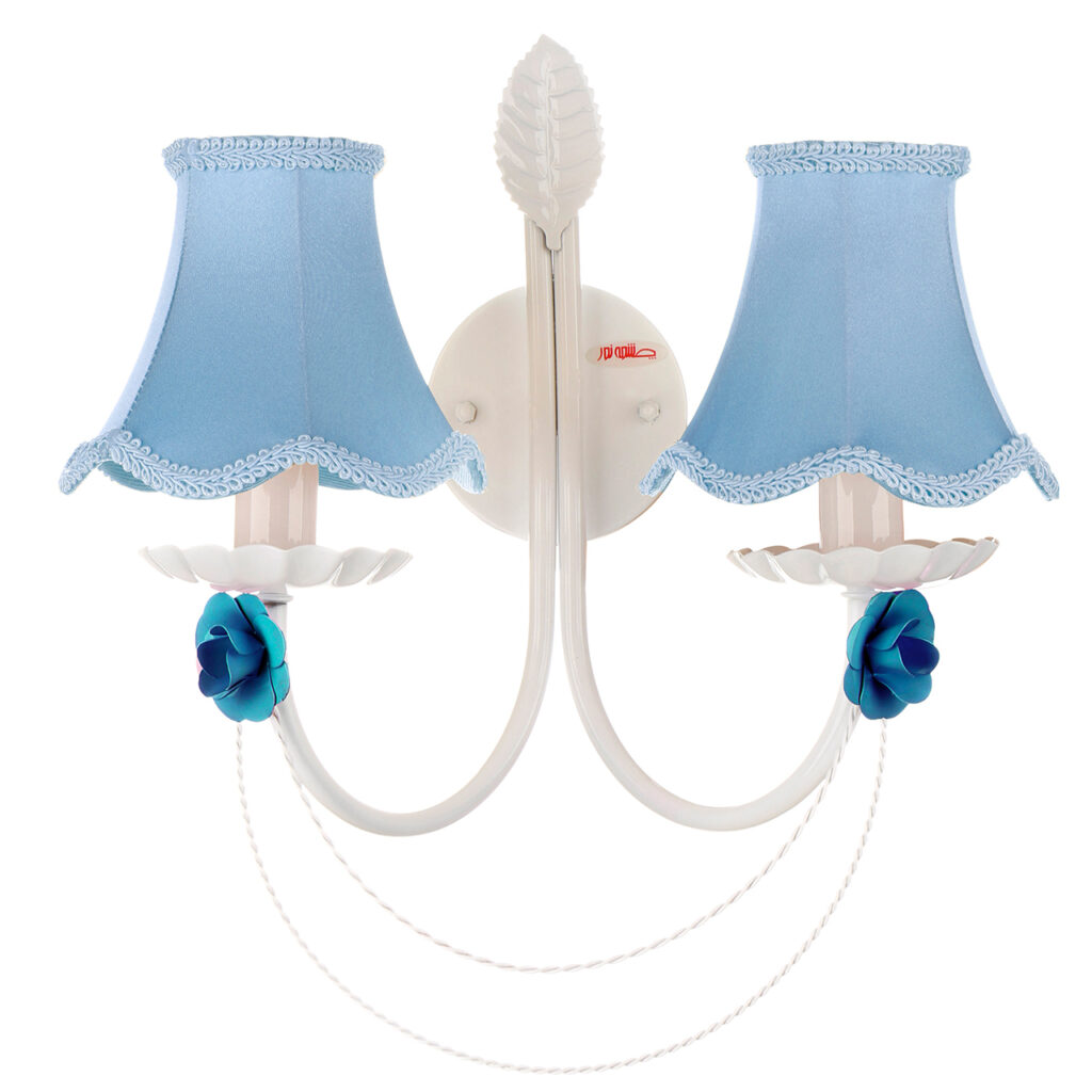 چراغ دیواری آبی