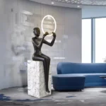 آباژور فیگور انسان مدل راز حلقه (کد 9528) - Image 5