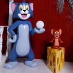 مجسمه آباژور مدل نبرد نورانی (کد 9531) - Image 2