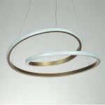 لوستر آویز طلایی