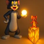 مجسمه کنار سالنی