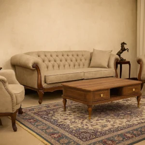 میز جلو مبلی کلاسیک