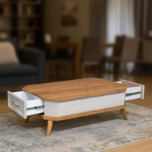 میز جلو مبلی کشو دار