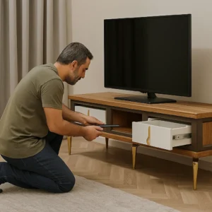 میز تلویزیون کشو دار