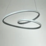 لوستر آویز طوسی