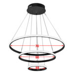 لوستر آویز 3 شعله