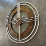 ساعت دیواری فلزی