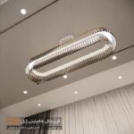 لوستر کریستالی آویز