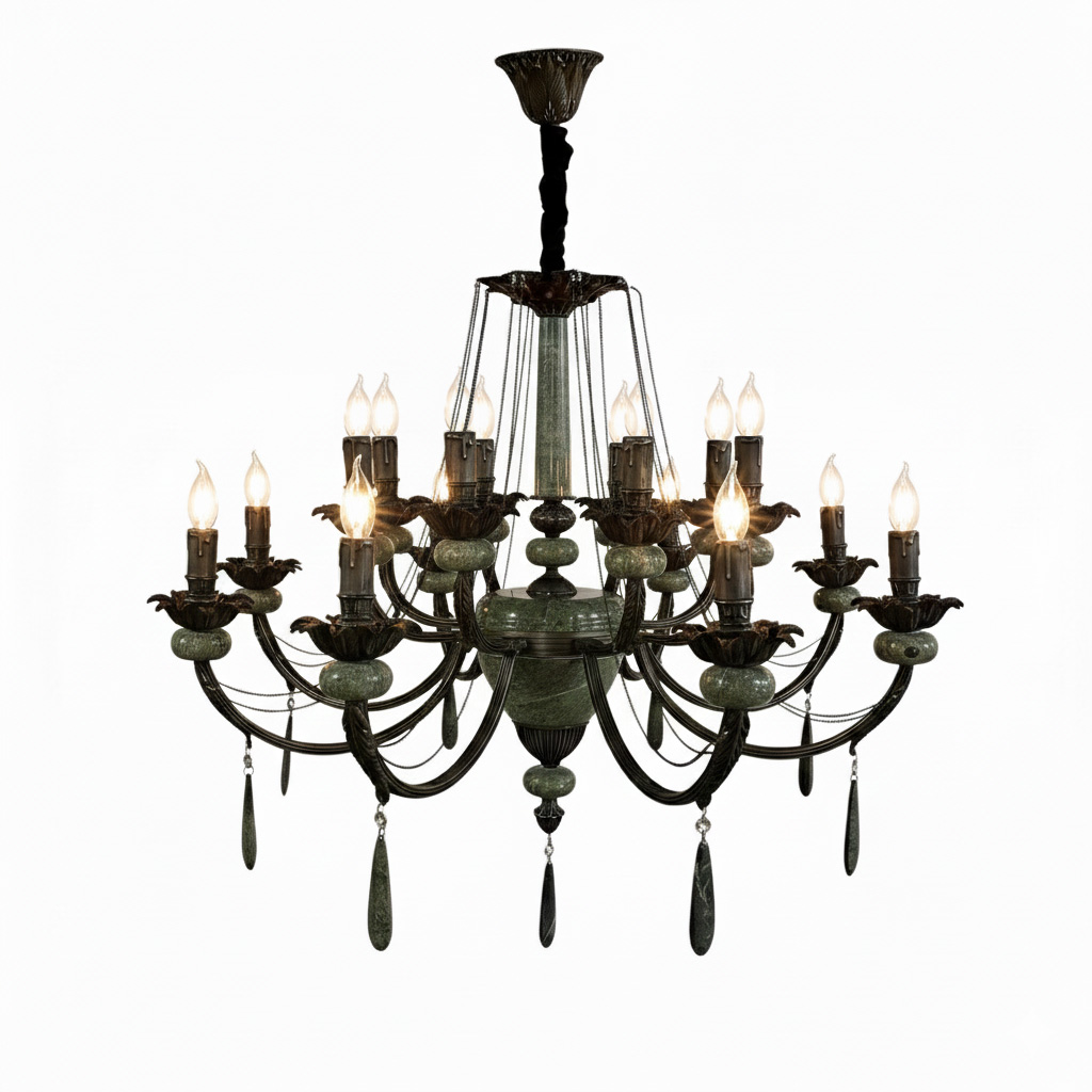 لوستر بزرگ انتیک