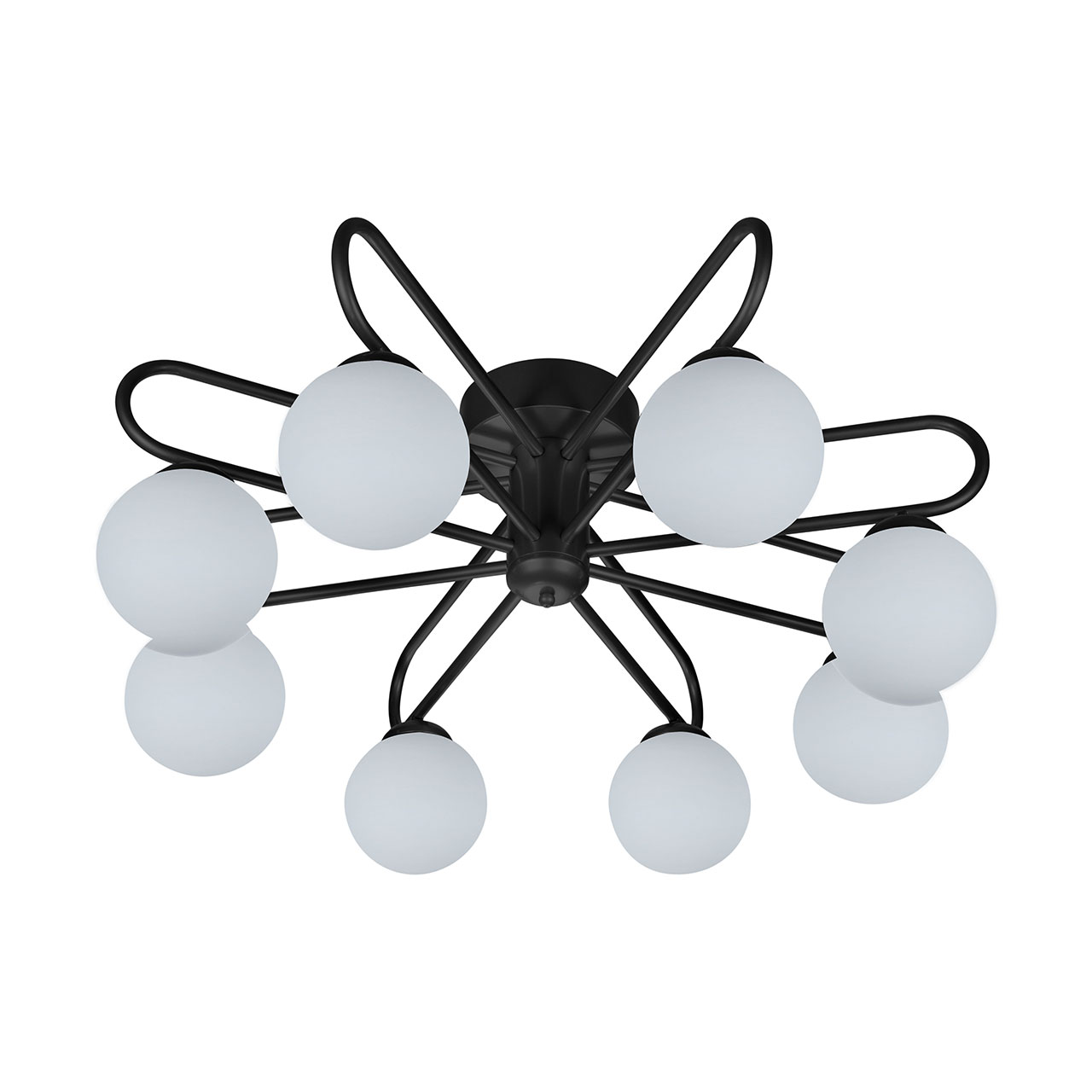 A813-8s-bk-wt لوستر شیک