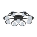 لوستر فلزی مشکی