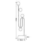 آباژور رومیزی فلزی