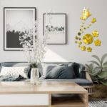 ساعت دیواری آینه ای مدل بهار - Image 4