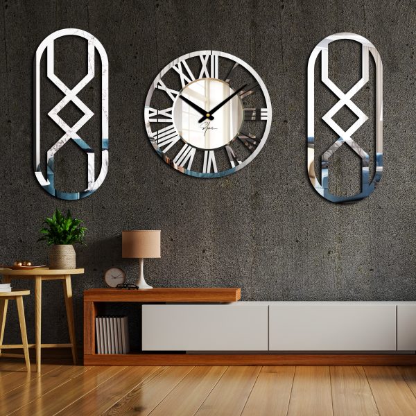 5-4-600x600 ساعت دیواری آینه ای دکوراتیو هلیوس - Image 1