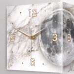 ساعت دیواری نبشی ماه مدل نوری - Image 6