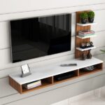 میز تلویزیون دیواری ساده لیان - Image 7