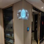 ساعت دیواری نبشی ماه مدل نوری - Image 7