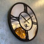 ساعت دیواری کروم