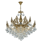 لوستر 12 شعله چشمه نور کد H6645/8A آنتیک