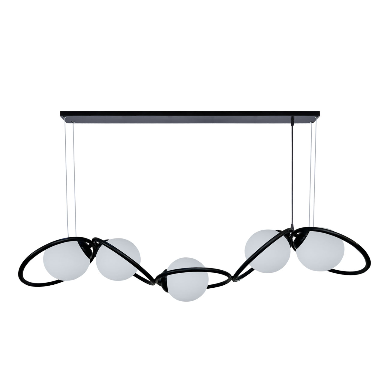 A812-5-BK-WT لوستر اتاق خواب