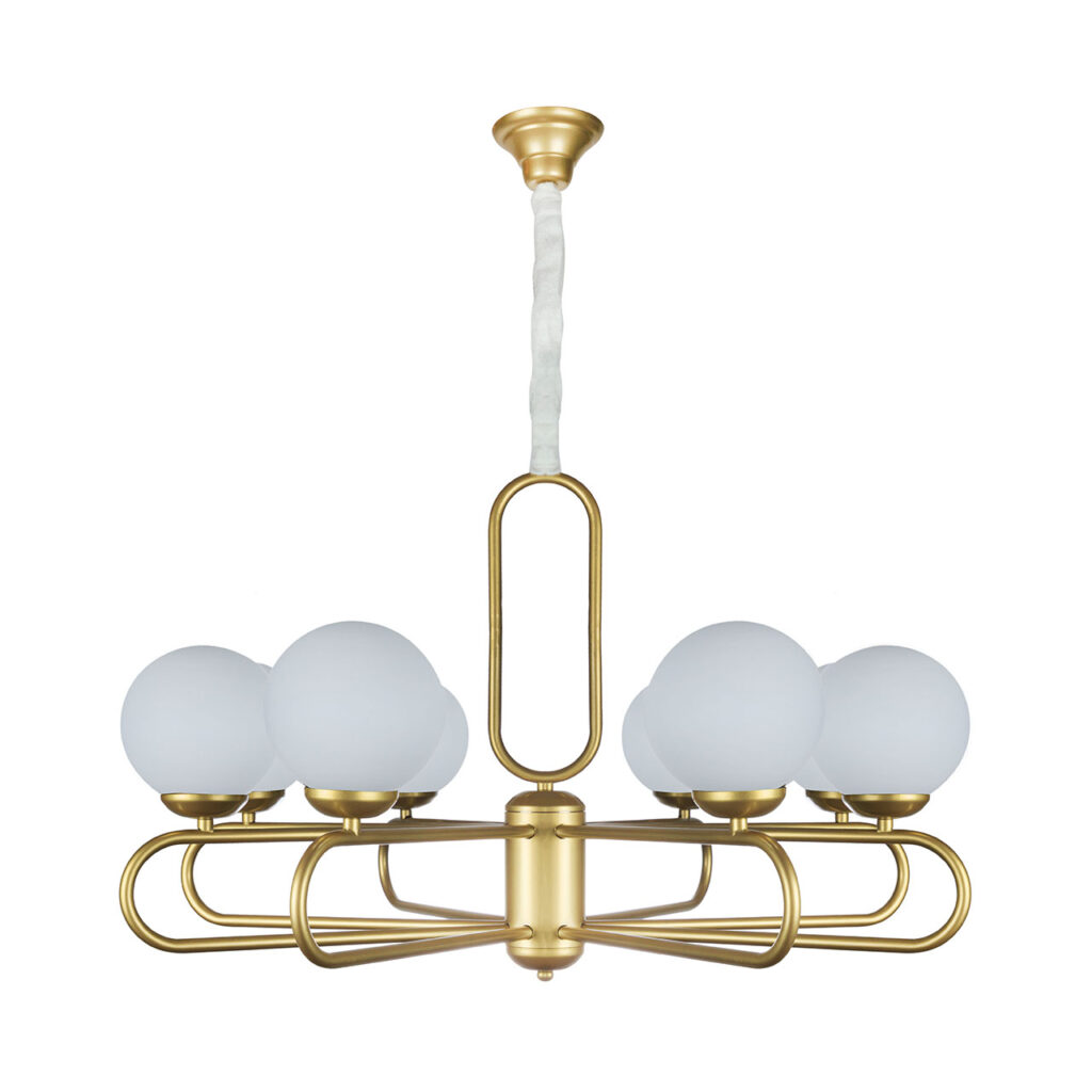 لوستر آویز طلایی جدید