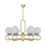 لوستر آویز طلایی جدید