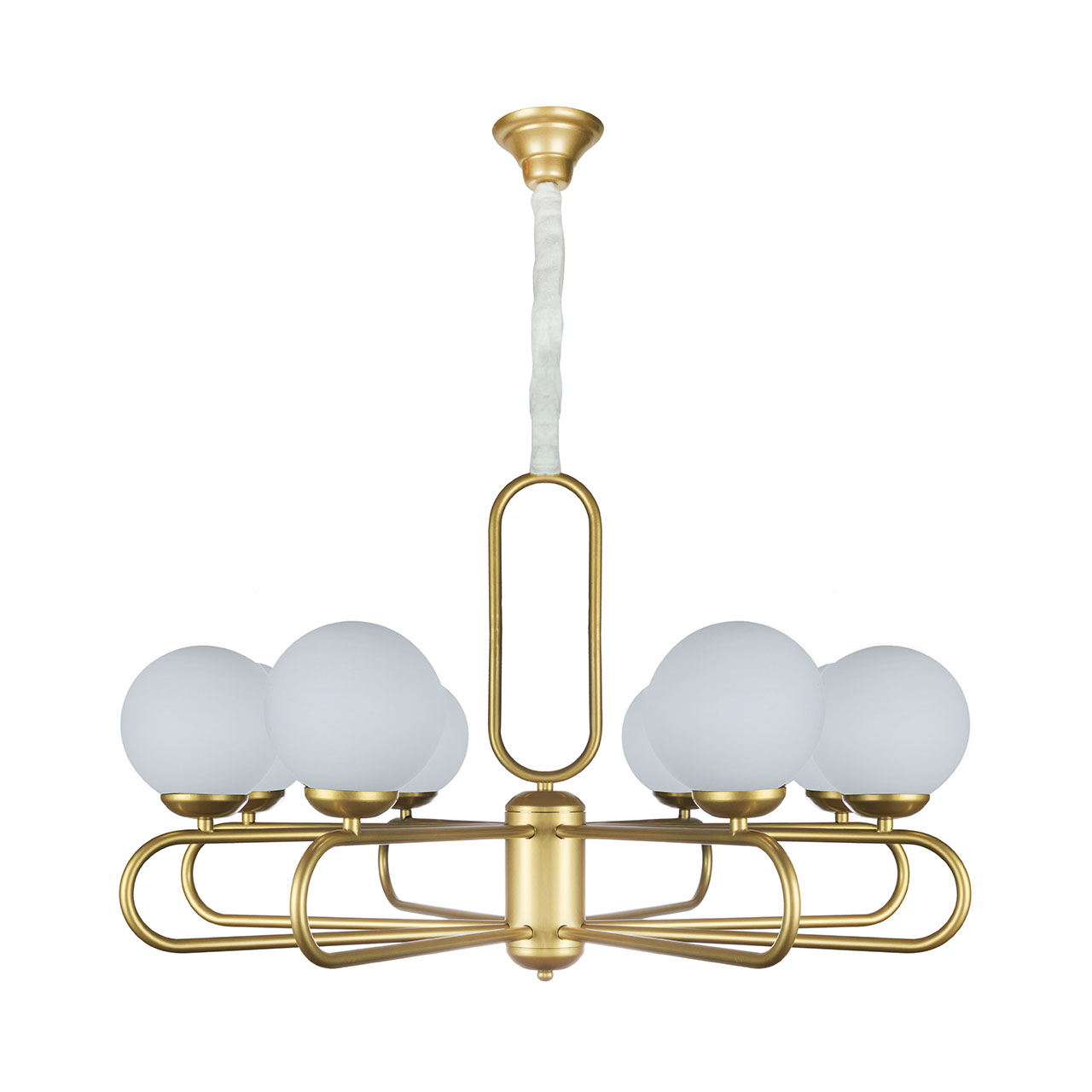 A813-8-g-wt لوستر آویز طلایی جدید