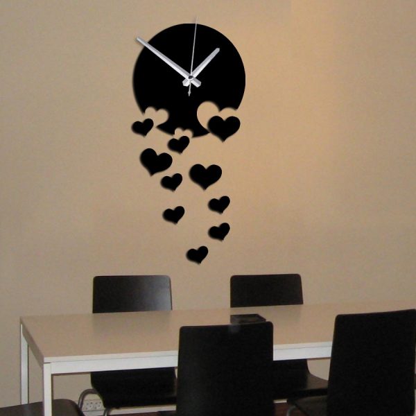 S-011-1-600x600 ساعت دیواری مدل باران عشق - Image 1