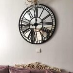 ساعت دیواری مشکی