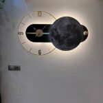 ساعت دیواری مدل ماه جدید