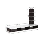 میز تلویزیون دیواری ساده لیان - Image 8