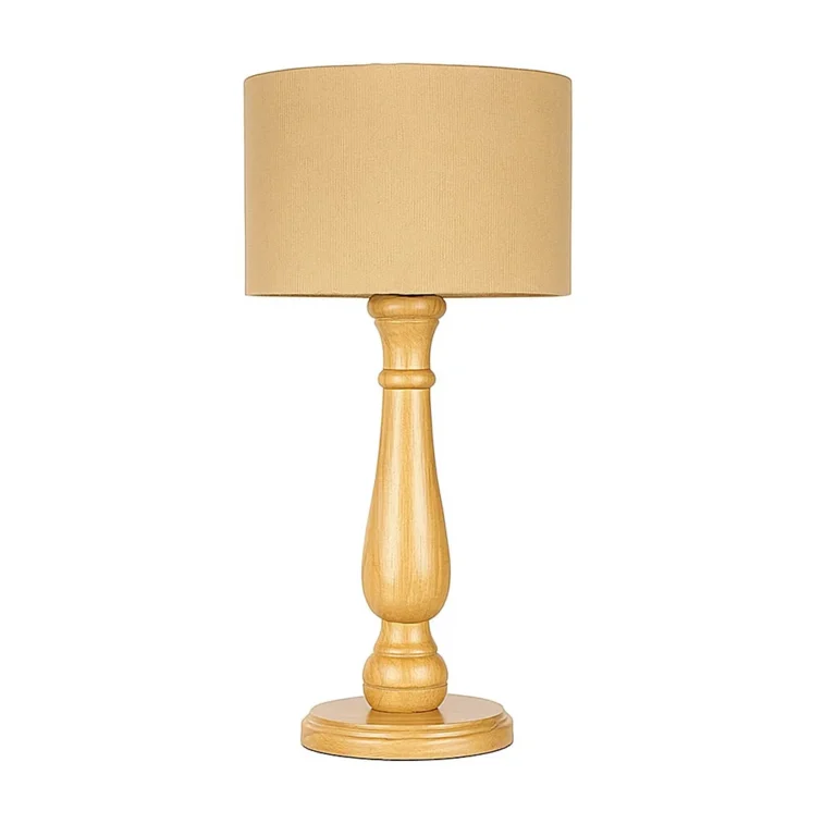 آباژور رومیزی چوبی