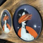 ساعت دیواری دکوراتیو الیزا به همراه تابلو - Image 2