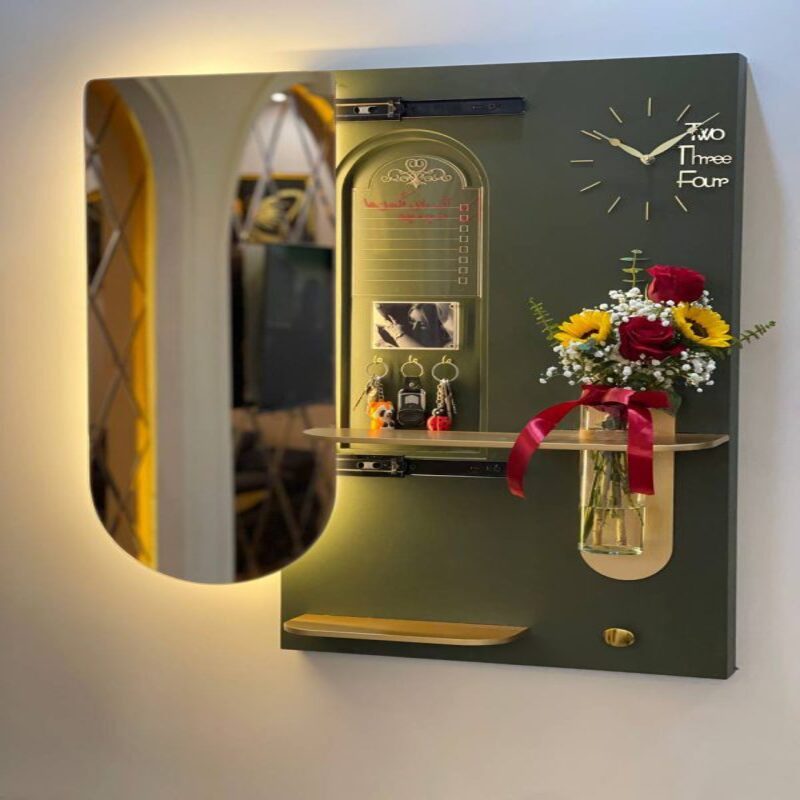 تابلو-دیواری-هانا-600x800 تابلو دیواری چندمنظوره مدل هانا ۱۱ کاره - Image 1