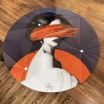 ساعت دیواری دکوراتیو الیزا به همراه تابلو - Image 3