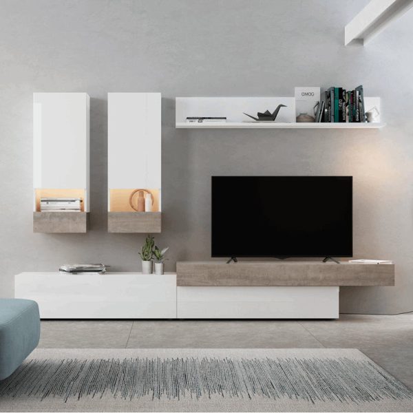 خرید-میز-تلویزیون-شیک-آیسن-600x600 ست میز تلویزیون شیک و باکلاس آیسن - Image 1