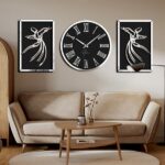 ساعت دیواری جدید رقص سماع به همراه تابلو - Image 5