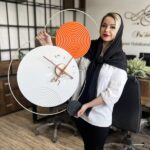 ساعت دیواری فانتزی تیکا