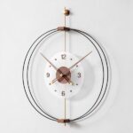 ساعت دیواری شیشه ای ریتمو