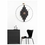 ساعت دیواری جدید مشکی طلایی باربارا - Image 4