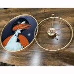 ساعت دیواری دکوراتیو الیزا به همراه تابلو - Image 5