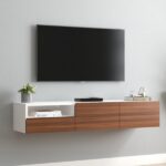 میز تلویزیون دیواری مدل تات