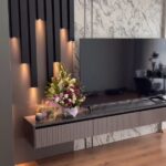 میز تلویزیون دیواری مدل نیکا