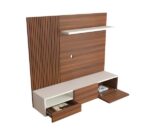 میز تلویزیون دیواری ام دی اف و شیشه Benita - Image 4